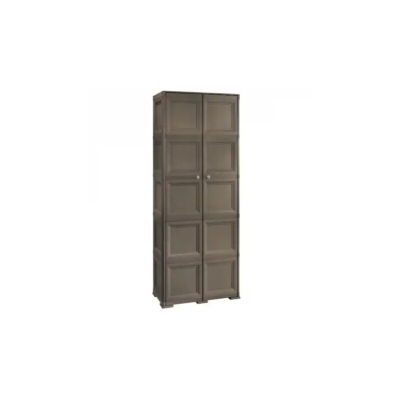 foto del prodotto tontarelli omnimodus armadio 2 ante 5 moduli wenge 79x47x203 cm 5 ripiani