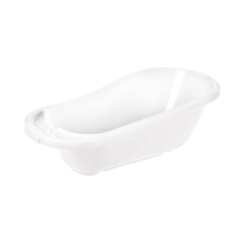 foto del prodotto tontarelli vasca baby bagno in plastica 79x41x27cm in colore bianco capienza 23 lt