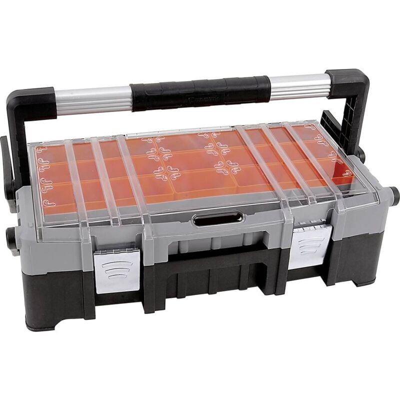 foto del prodotto tood alutec 66001 valigetta porta utensili senza contenuto l x l x a 57 x 16 x 30 mm