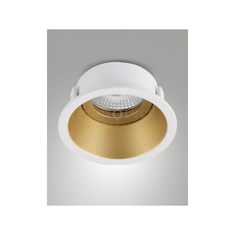 foto del prodotto toodle faretto attacco gu10 tondo oro orientabile d.9,3cm