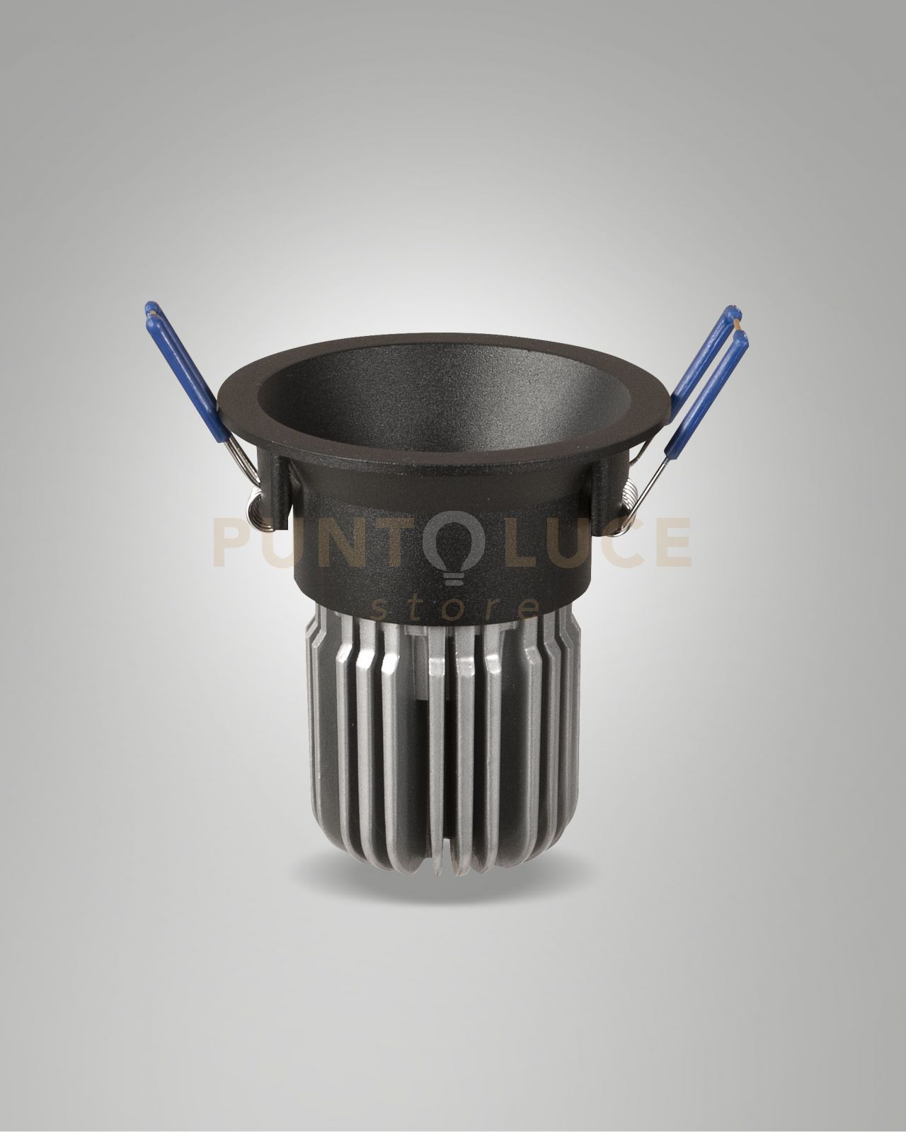 foto del prodotto toodle faretto incasso tondo 2700k 1220lm 11w dimmerabile nero