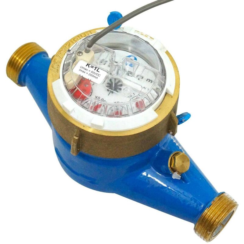 foto del prodotto toodo contatore d acqua a impulsi dn 25