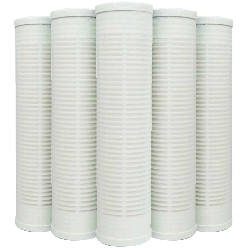 foto del prodotto toodo set di 5 cartucce in tessuto lavabili 60 m 9 3 4 per portafiltro acqua