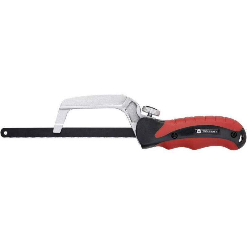 foto del prodotto toolcraft 1052427 mini seghetto a mano per metallo 280 mm