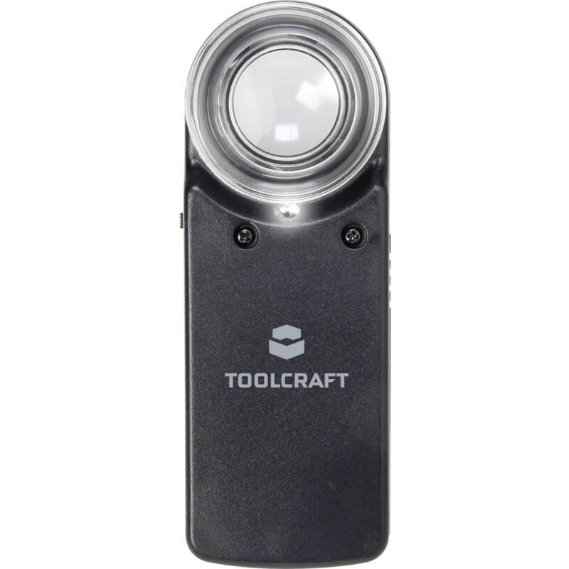 immagine 0 del prodotto toolcraft 1303080 lente d ingrandimento portatile con illuminazione led ingrandimenti 15 x lente 20 mm