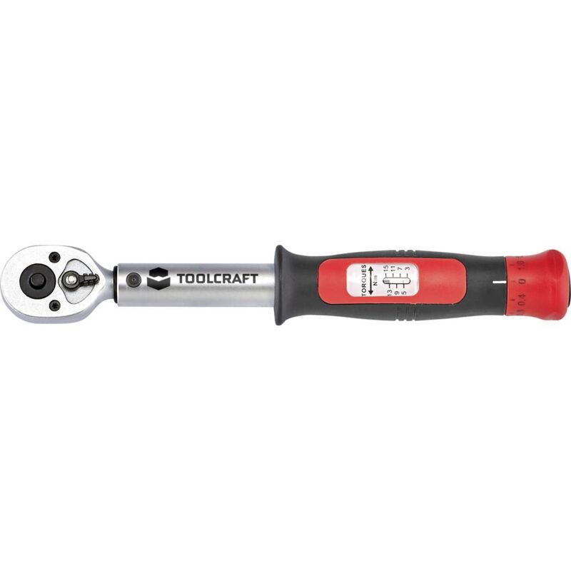 foto del prodotto toolcraft 1525064 chiave dinamometrica 1 4 6.3 mm 3 15 nm