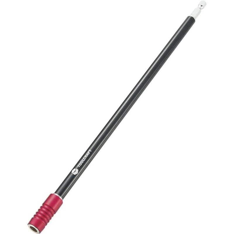 foto del prodotto toolcraft 2266957 prolunga per inserti, lunghezza 300 mm, azionamento 6,3 mm 1 4 