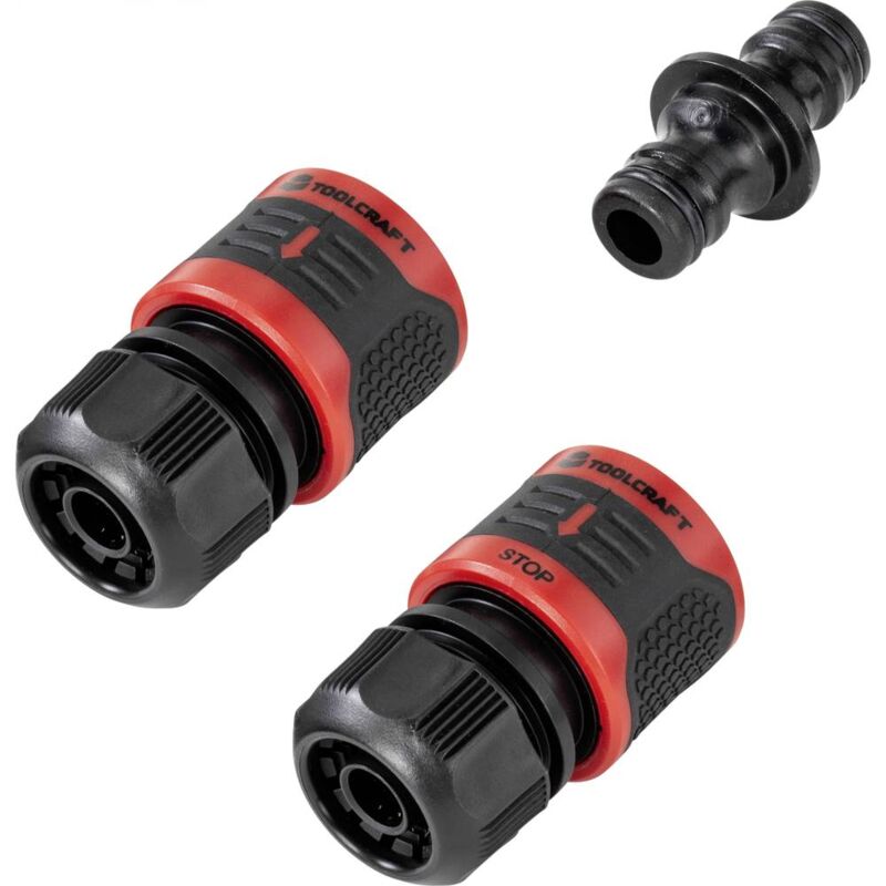 foto del prodotto toolcraft 2302357 raccordo tubo flessibile 13 mm 1 2 raccordo rapido per tubi 13 mm 1 2 , raccordo a innesto