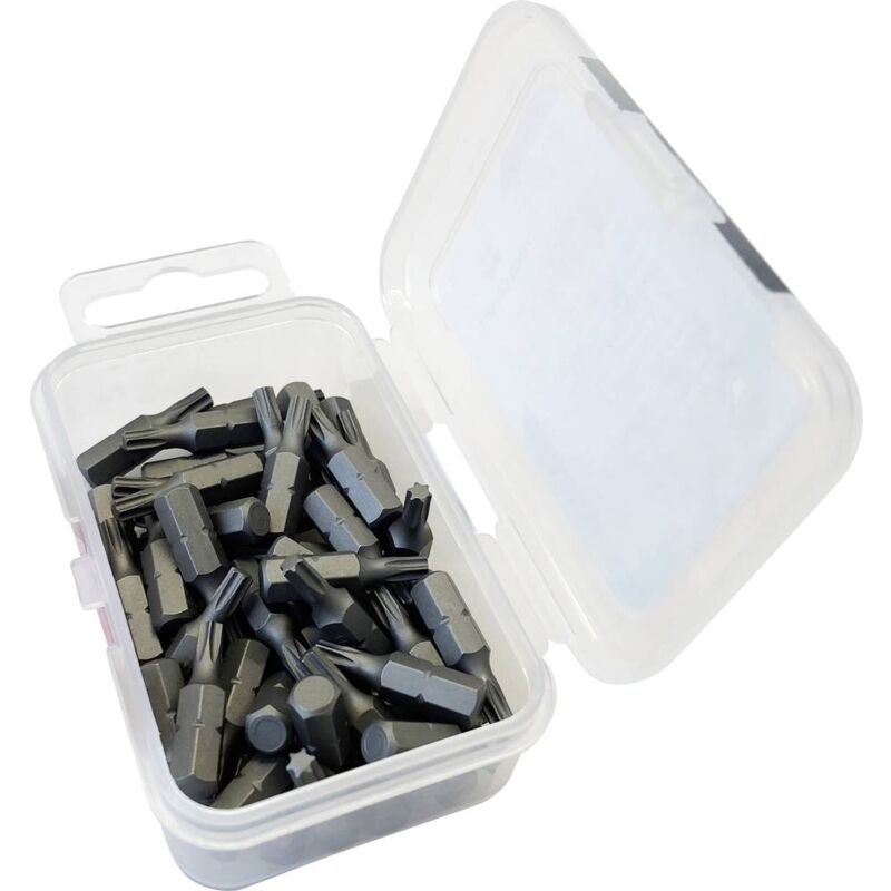 foto del prodotto toolcraft 50 pz. t 10 inserto esalobato acciaio s2
