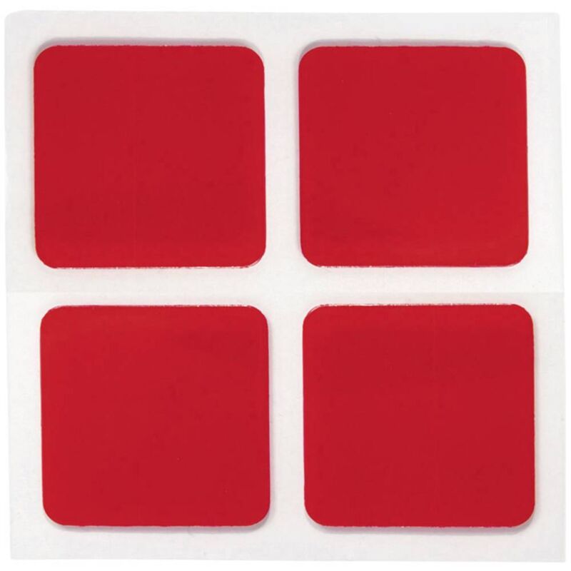 foto del prodotto toolcraft 5310lt30rc 5310lt30rc pad biadesivo trasparente l x l 30 mm x 30 mm 8 pz.