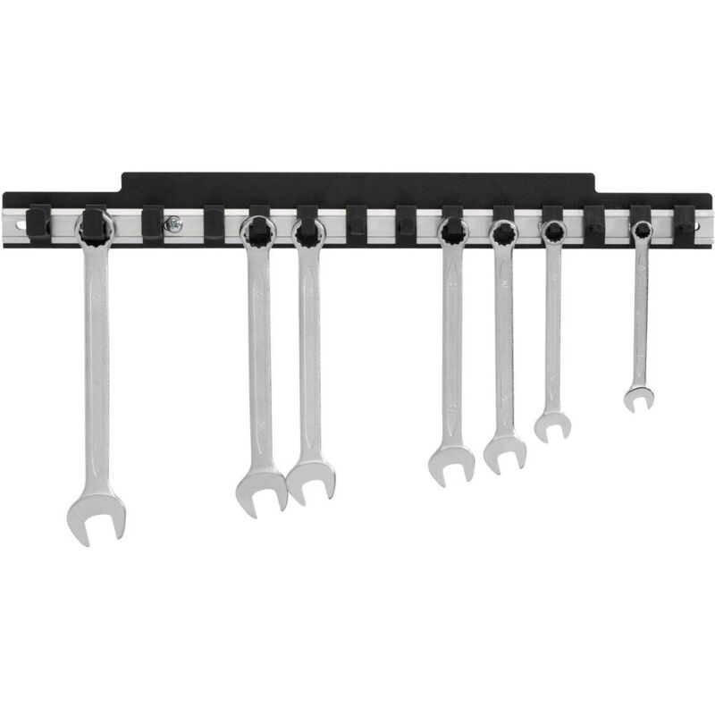 foto del prodotto toolcraft 88 68 92 barra per chiavi ad anello a forcella in alluminio l x l 435 mm x 48 mm 1 pz.