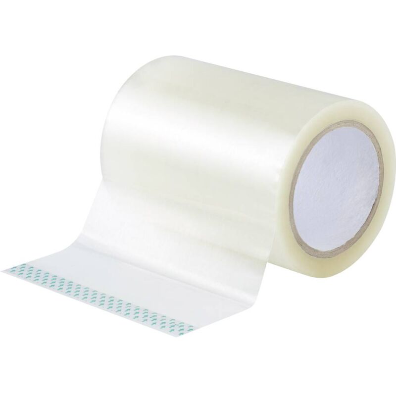 foto del prodotto toolcraft 93038c184 93038c184 nastro per imballaggio universale trasparente l x l 66 m x 15 cm 1 pz.