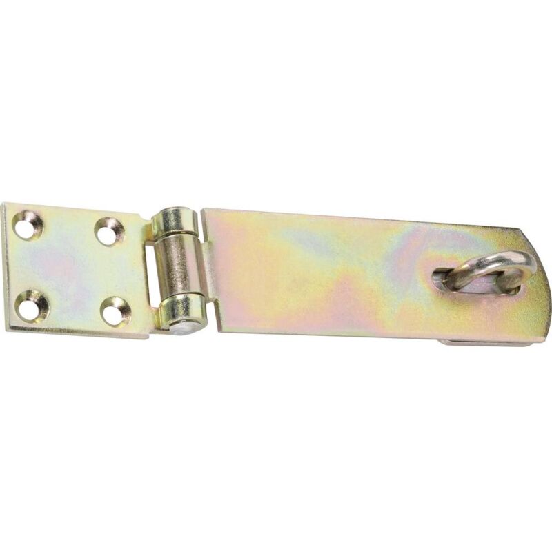 foto del prodotto toolcraft cerniera con anello per chiusura 120 mm in acciaio, grigio verniciato