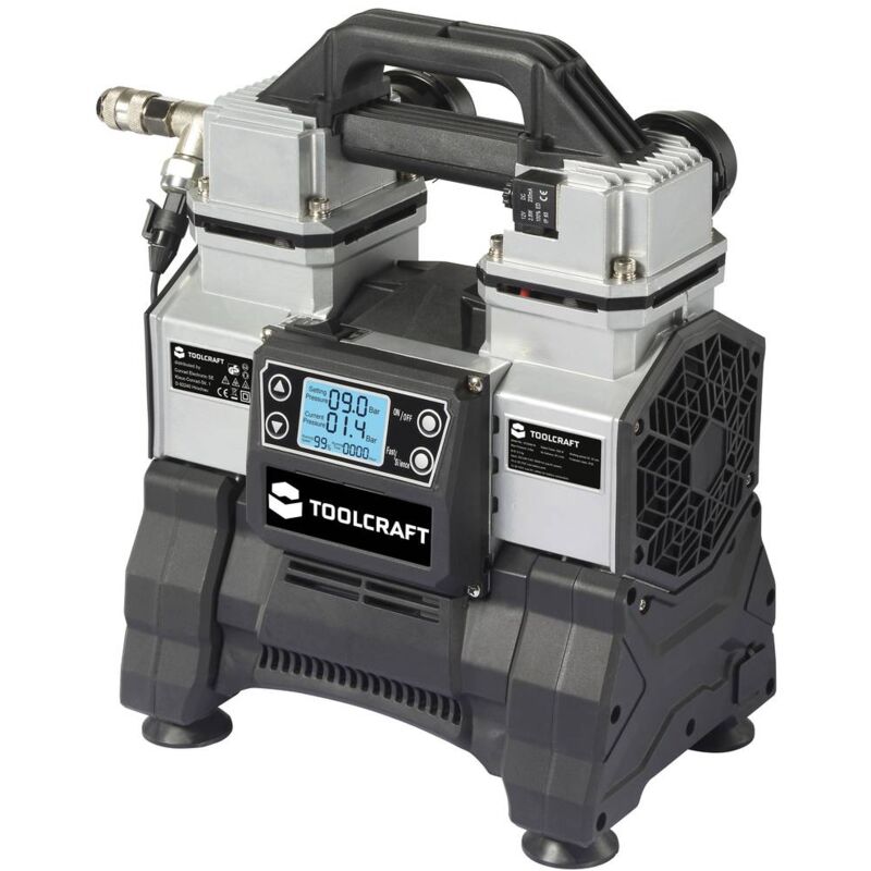 foto del prodotto toolcraft compressore 9 bar