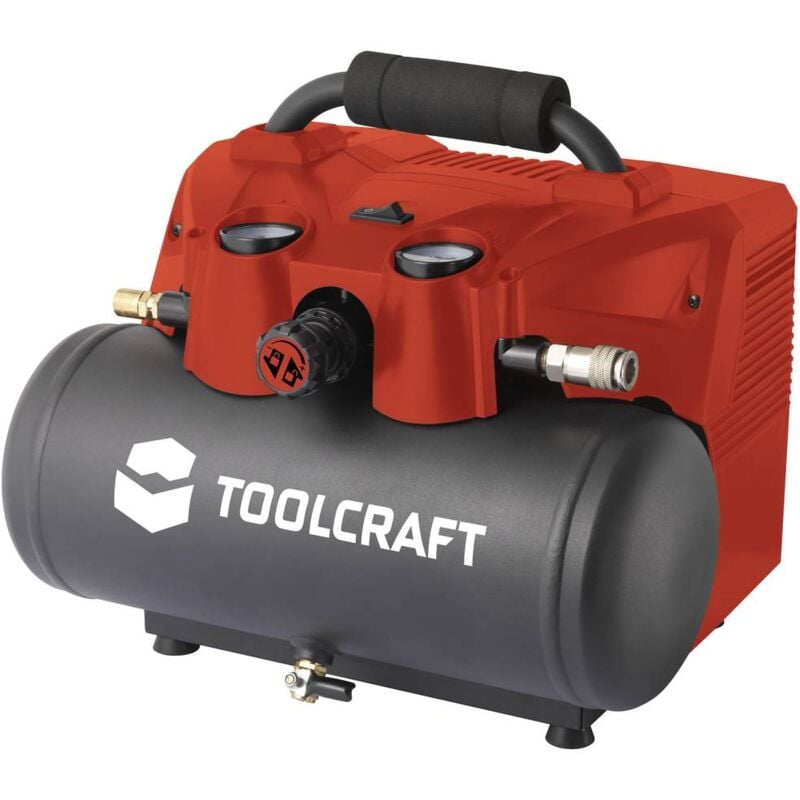 foto del prodotto toolcraft compressore a batteria ap 1200 tawb 200 6 l 8 bar