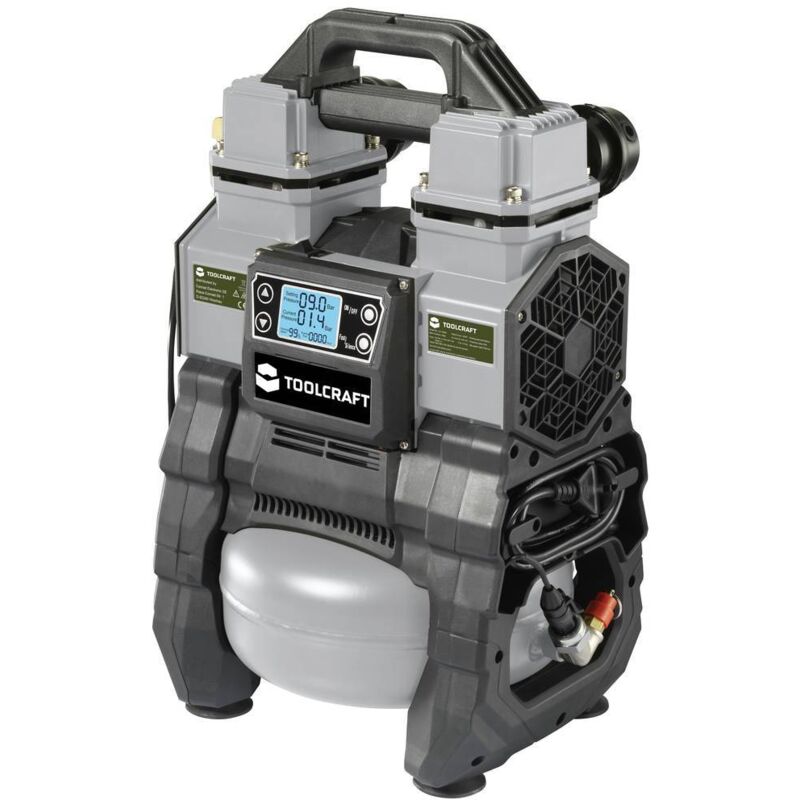 foto del prodotto toolcraft compressore dc1090m 9 bar
