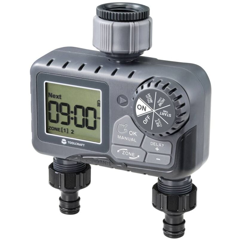 foto del prodotto toolcraft duo to 7153944 unit di controllo per irrigazione