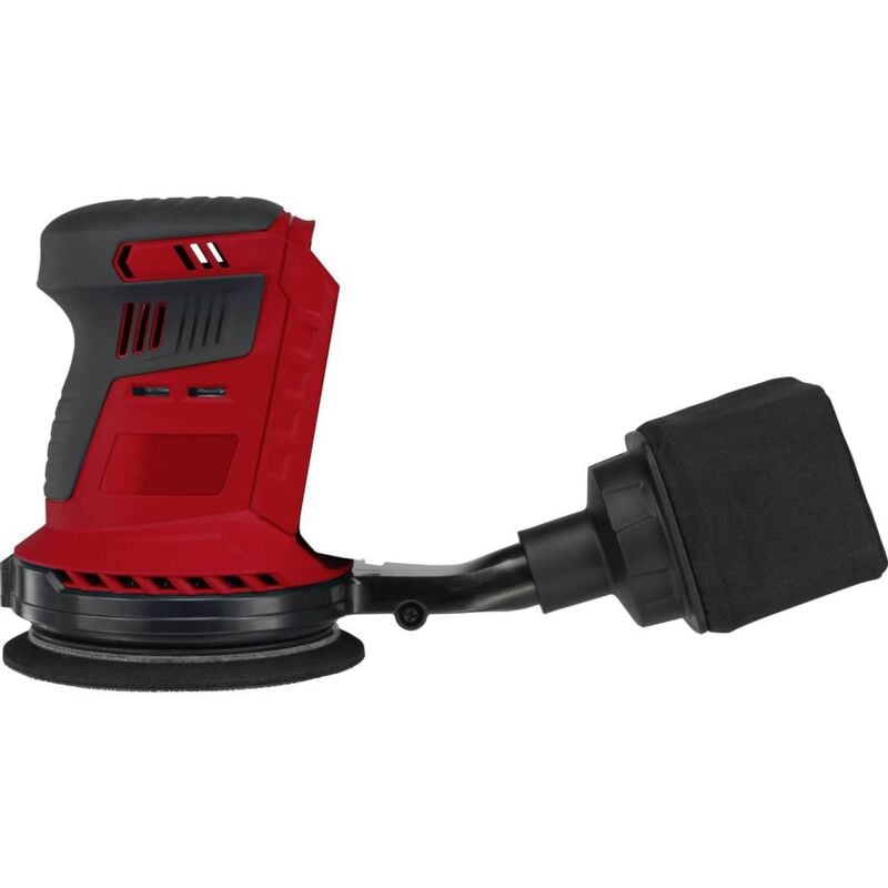 foto del prodotto toolcraft es 800 tawb 200 levigatrice orbitale a batteria li ion senza batteria