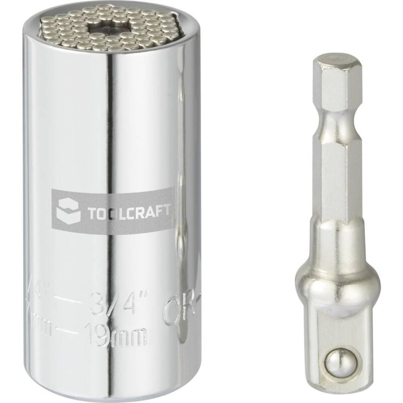 foto del prodotto toolcraft inserto giravite a bussola 1 4 6.3 mm , 3 4 to 7273935