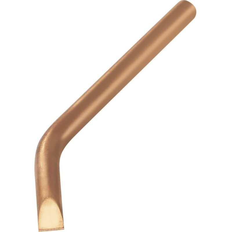 foto del prodotto toolcraft kb 100 punta di saldatura forma a scalpello, curva dimensione punta 10 mm lunghezza punte 145 mm contenuto 1