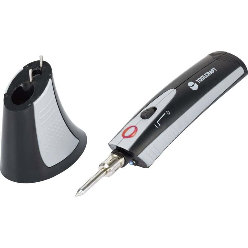 foto del prodotto toolcraft - kbi-637 saldatore 230 v/ac 6 w +450 c (max) funzionamento a batteria