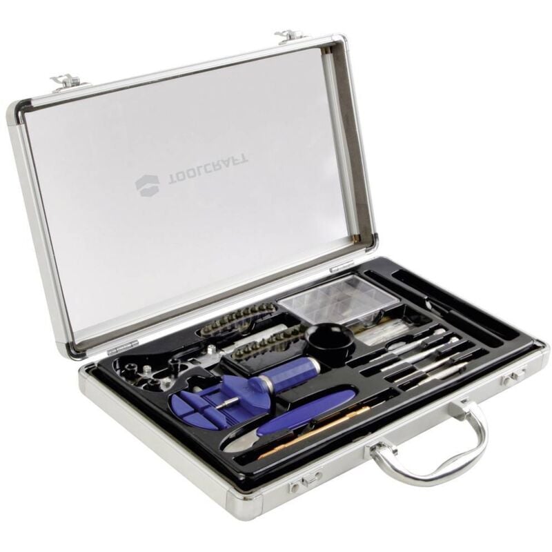 foto del prodotto toolcraft - kit attrezzi di precisione per orologiaio