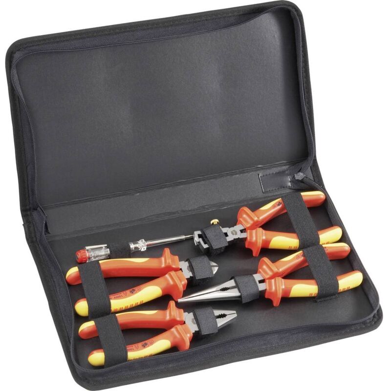 foto del prodotto toolcraft kit pinze 4 parti