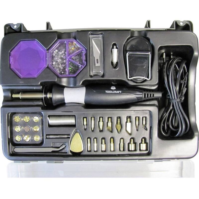 foto del prodotto toolcraft kk 07025wd 2000 set saldatore 6 in 1