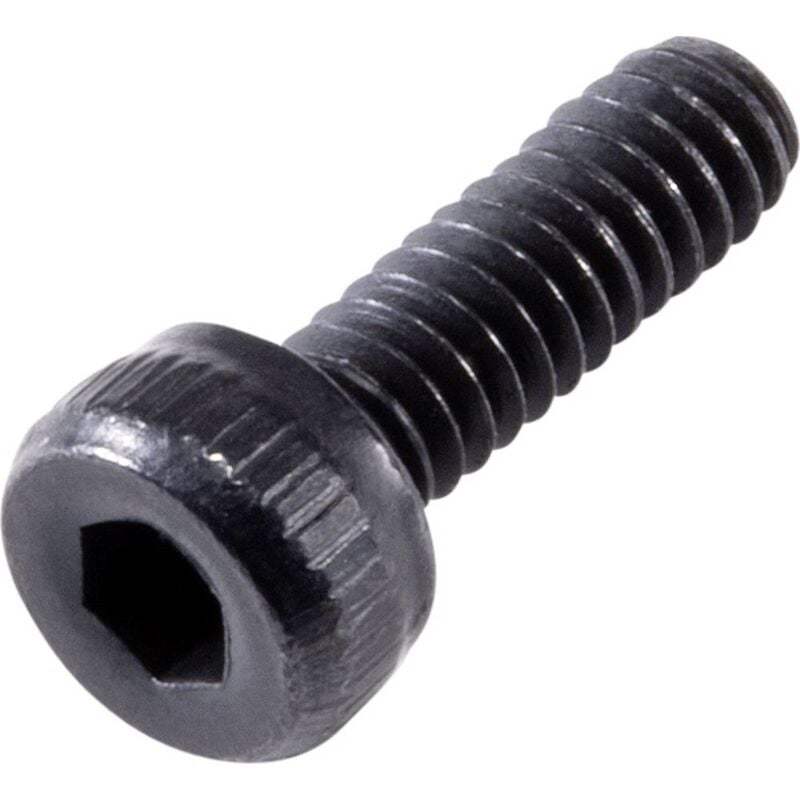 foto del prodotto toolcraft m2 x 6mm to 5661774 viti cilindriche m2 6 mm interno esagonale din 912 acciaio 100 pz.