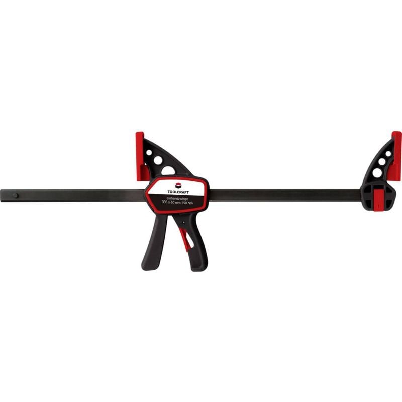 foto del prodotto toolcraft morsetto a una mano 300 x 60 mm 750 nm to 4986714 apertura max. 300 mm dimensione del prodotto, lunghezza 