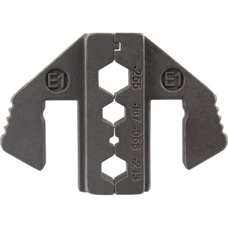 foto del prodotto toolcraft ple 0e1 matrici di crimpaggio matrice di crimpaggio per connettori coassiali adatto per marchio pinze tool