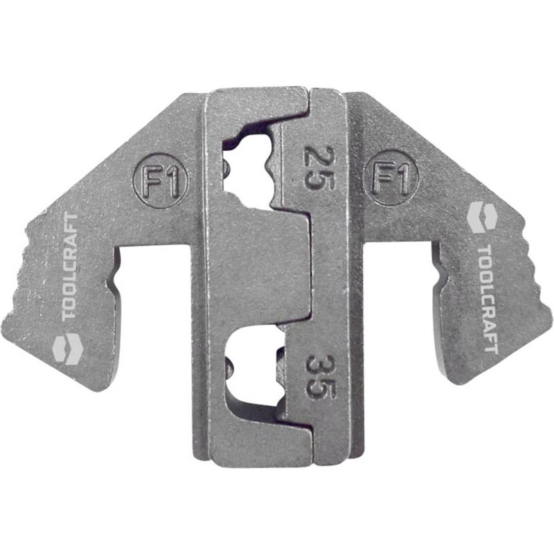foto del prodotto toolcraft ple 0f1 matrici di crimpaggio boccola range di compressione 25 fino a 35 mm adatto per marchio pinze too