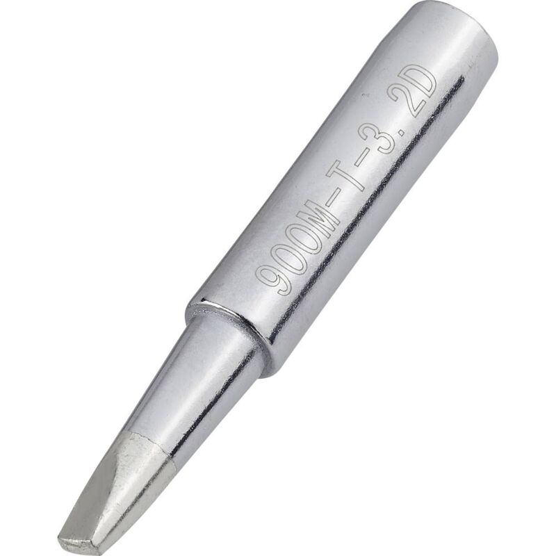 foto del prodotto toolcraft punta di saldatura forma a scalpello dimensione punta 3.2 mm lunghezza punte 17 mm contenuto 1 pz.