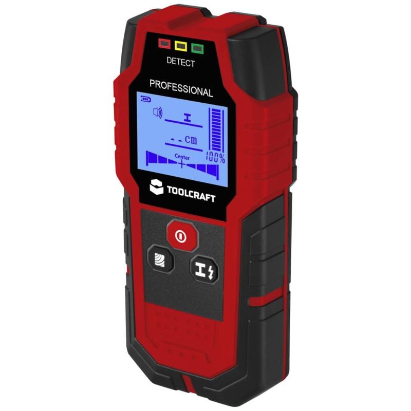 foto del prodotto toolcraft rilevatore di tubi e cavi to 9627699 profondit rilevamento max 120 mm adatto per legno, metalli ferrosi, met