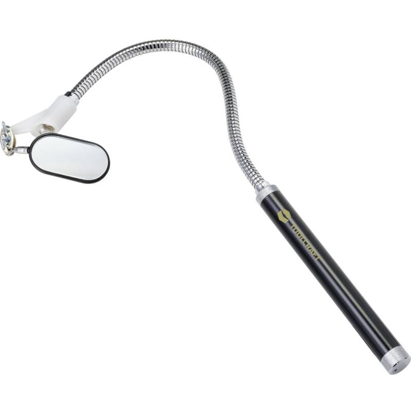 foto del prodotto toolcraft specchio da ispezione incl. illuminazione led dimensione specchio 8.5 mm
