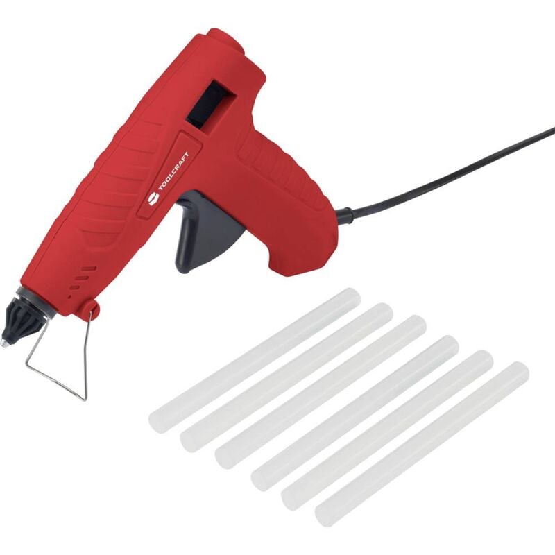 foto del prodotto toolcraft tc hkp 11 pistola colla a caldo 11 mm 25 w 230 v 1 pz.