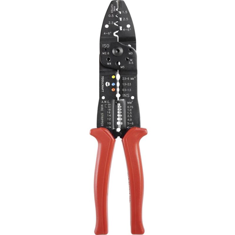 foto del prodotto toolcraft to 4861971 pinza multifunzione 0.75 fino a 6 mm