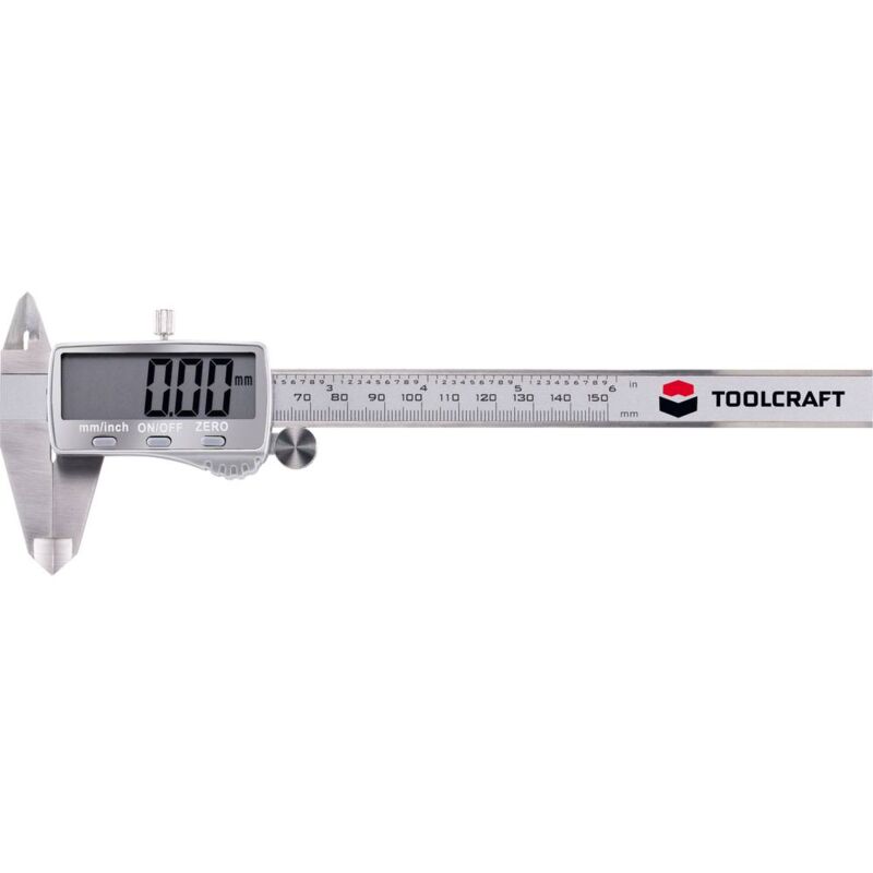 foto del prodotto toolcraft to 5664642 calibro digitale 150 mm