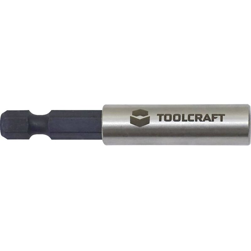 foto del prodotto toolcraft to 6918741 porta puntei 6,3 mm 1 4 con magnete 60 mm 1 4 6.3 mm 