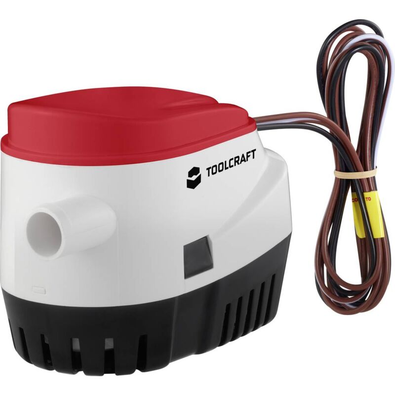 foto del prodotto toolcraft to 7159128 pompa ad immersione a bassa tensione 2839 l h 12 v dc