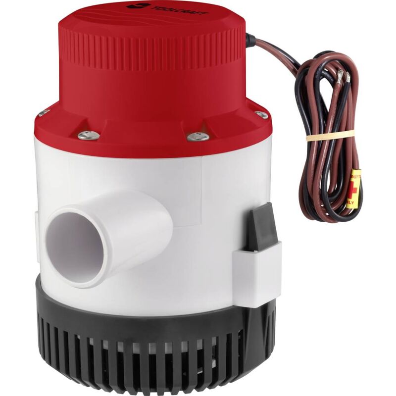 foto del prodotto toolcraft to 7159134 pompa ad immersione a bassa tensione 13249 l h 12 v dc