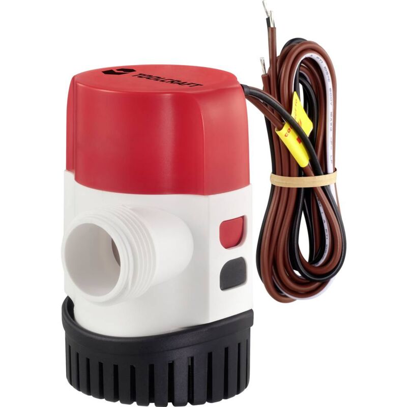 foto del prodotto toolcraft to 7159164 pompa ad immersione a bassa tensione 3028 l h 12 v dc