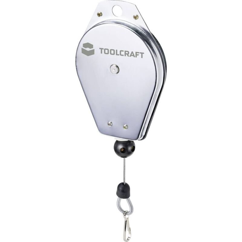 foto del prodotto toolcraft to 7392612 cavo a molla, estensione della fune fino a 1,5 m. capacit di carico max 2 kg