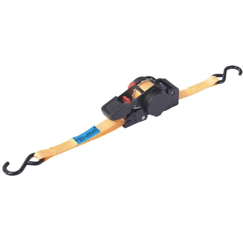 foto del prodotto toolcraft to 8689776 cinghia di fissaggio automatica e avvolgibile capacit di carico in trazione diretta singola dire