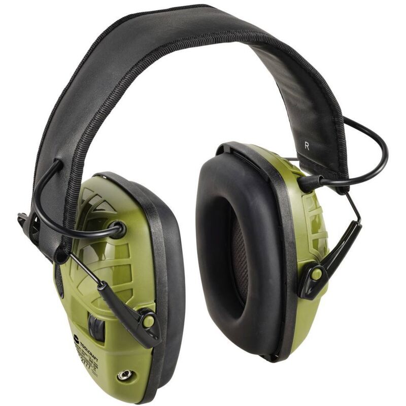 foto del prodotto toolcraft to 8701221 protezione acustica attiva 29 db 1 pz.