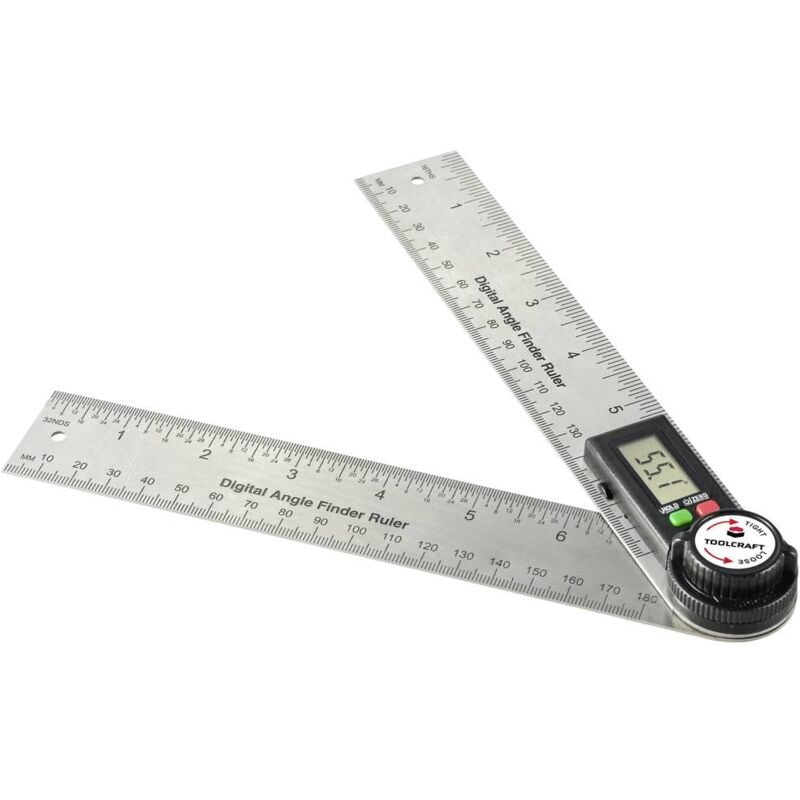 foto del prodotto toolcraft to 8706177 goniometro digitale 360 