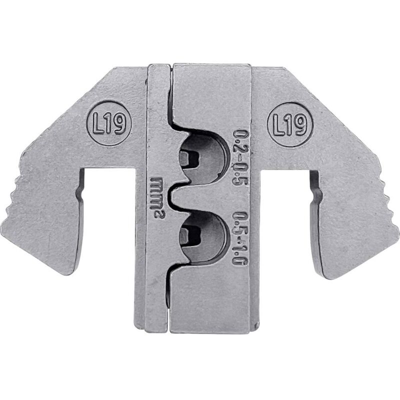 foto del prodotto toolcraft to 9625866 matrice di crimpaggio contatto mcp 6.3 4.8k spt sws 0.2 fino a 1 mm adatto per marchio pinze