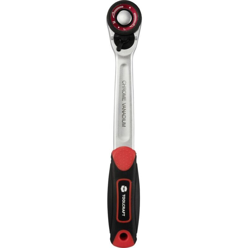 foto del prodotto toolcraft to 9626403 cricchetto con levetta d inversione 1 4 6.3 mm 13.5 cm