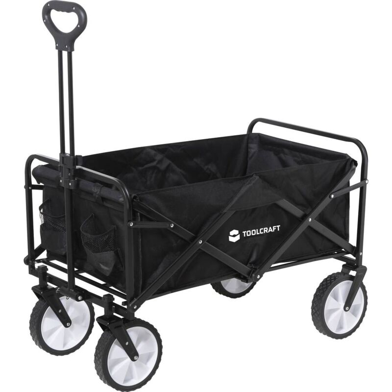 foto del prodotto toolcraft to 9626610 carretto a mano acciaio, pp, capacit di carico max. 80 kg
