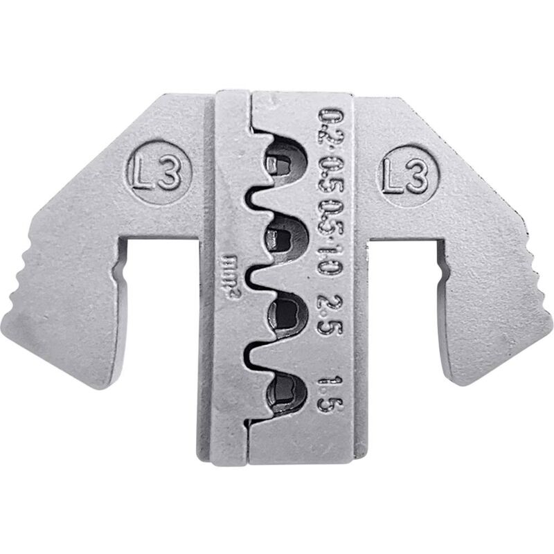foto del prodotto toolcraft to 9627225 matrice di crimpaggio contatto jpt 2.8k sws , contatto piatto jpt 0.2 fino a 1.5 mm 